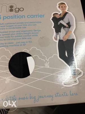 White And Black Baby Carrier Box