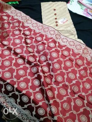 Banarsi dupatta designer suit