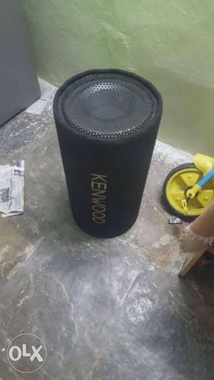 Black And Gray Portable Speaker