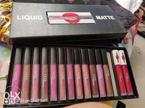 Black And Pink Makeup Brush Set