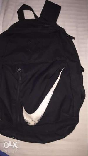 Black And White Nike Pullover Hoodie