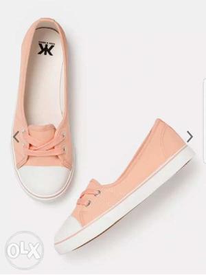 Brand New peach color shoe