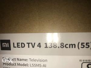 Brand new 55 Inches MI Ultra HD Smart TV with