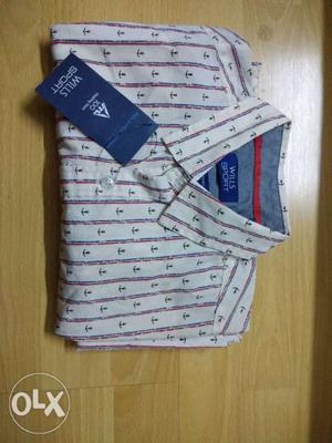 Brand new Wills Sport shirt with tag...MRP /-