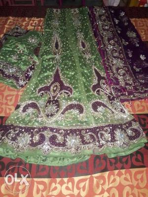 Bridel wedding lehenga in excellent condition.