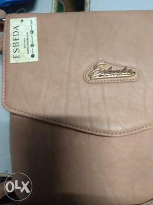 Brown Esbeda Leather Bag