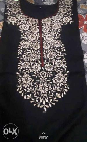 Desiner kurte & machine embroidery