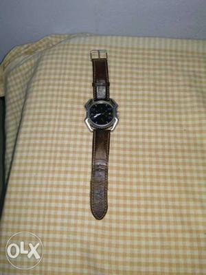 Fast track original watch leather type
