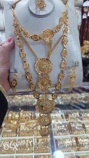 Gold-colored 24kt gold platted Necklace