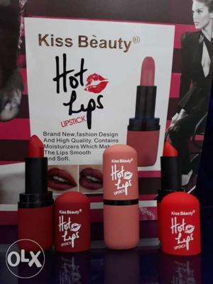 Kiss Beauty Hot lips Lipstick