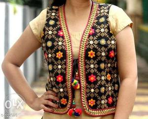 Kutchi work cotton jackets,All size available.