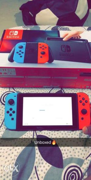 Nintendo switch 5 months old just for 22k only