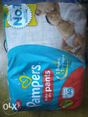 Pampers New Born Diaper Pants Xs Sealed Packed 60
