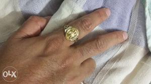 Pure gold 5 gms venkaramana ring for sale