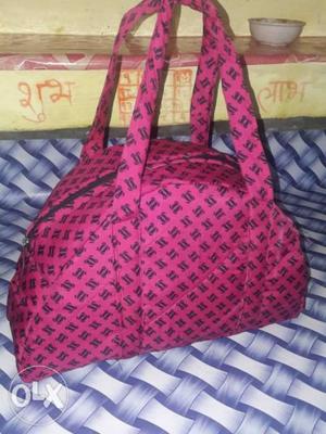 Red And Black Checkered Tote Bag