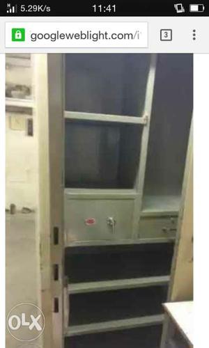 Tailor made 2 doors steel cupboard real heavy and