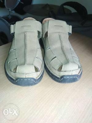 Woodland men's sandals hardly used, size 10, mrp