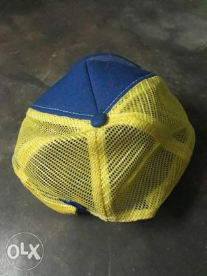 Yellow And Blue Mesh Net