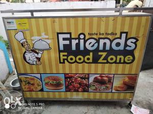 Yellow Friends Food Zone Cart