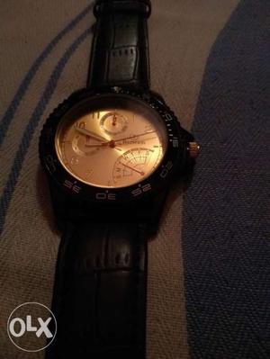 Bertram original watch with 22k gold plating