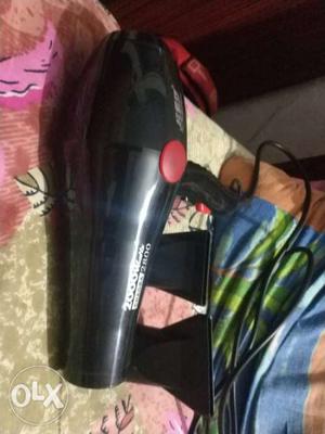 Black And Red Electric Hair dryer new condition