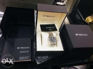 Brand new Tag heuer calibre 5 automatic black and