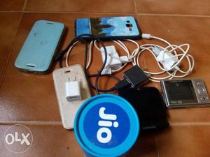 Jio hotspot 4g with iPhone 5s charger with