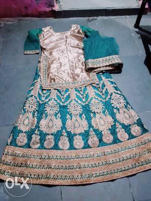 Lehenga kurti Lacha good looking XL size