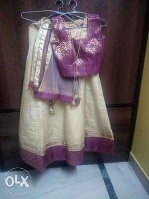 Lehnga choli with duptta