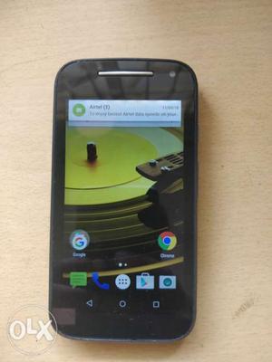 Moto E2 dual 4G only mobile fresh condition