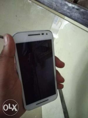 Moto G 3rd generation white colour in good