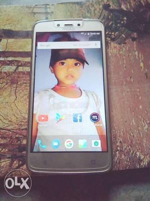 Moto c plus 6 month old only mobile and charger