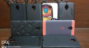 OnePlus 3T with 8 Covers