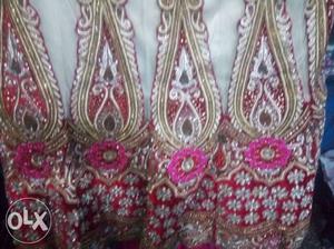 Only one time used wedding lehnga