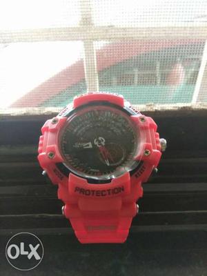 Red Digital Watches