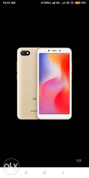 Red Mi 6A 2GB+16GB Brand New SEALED Pack