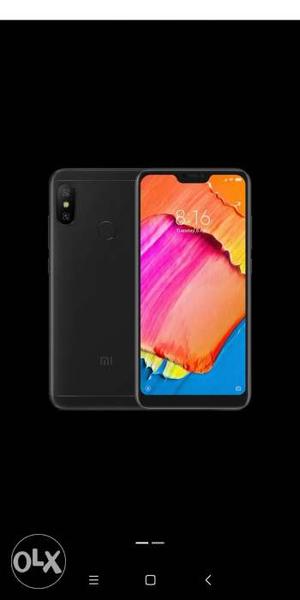 Redmi 6 pro black seal packed 4 GB+ 64 GB