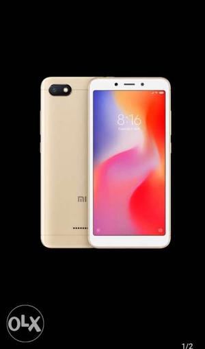 Redmi. 6A Roose Gold,black,gold (2/16) Sealed Pack