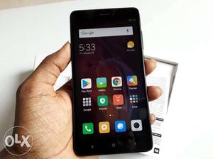 Redmi note 4 4gb 64gb 7 month old brand new