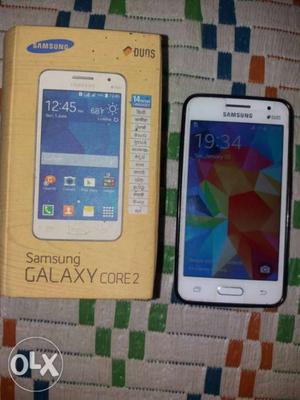Samsung galaxy core 2.. Charger and cover