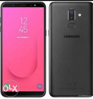Samsung galaxy j8 only 25 days old with all