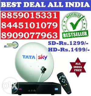 Tata sky HD Connection at just /- from company