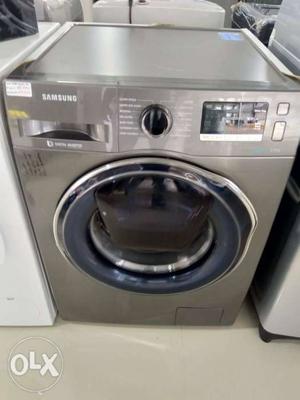 Washing machine starting from  contact