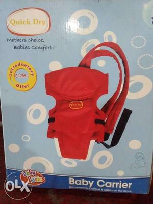 Baby's Red Quick Dry Carrier B Ox