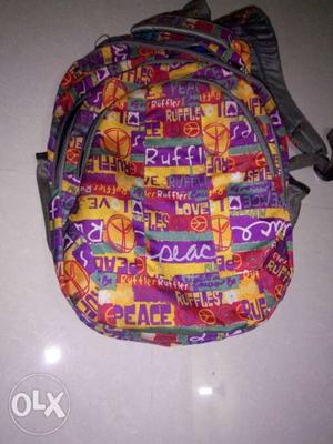 Backpack only 15days used