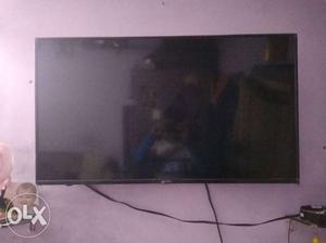 Black Micromax Led TV 43 inch