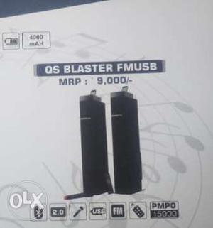 Brand new unpacked QS Blaster MUSB  PMPO