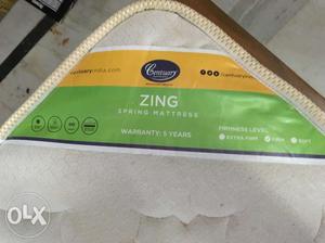 Centuary spring mattress and cot for sale