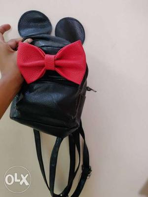 Cute Mickey mouse themed backpack suitable for