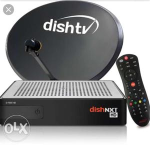 Dish tv 1 manth old. 2 manth ka recharge hai 1 sal warranty